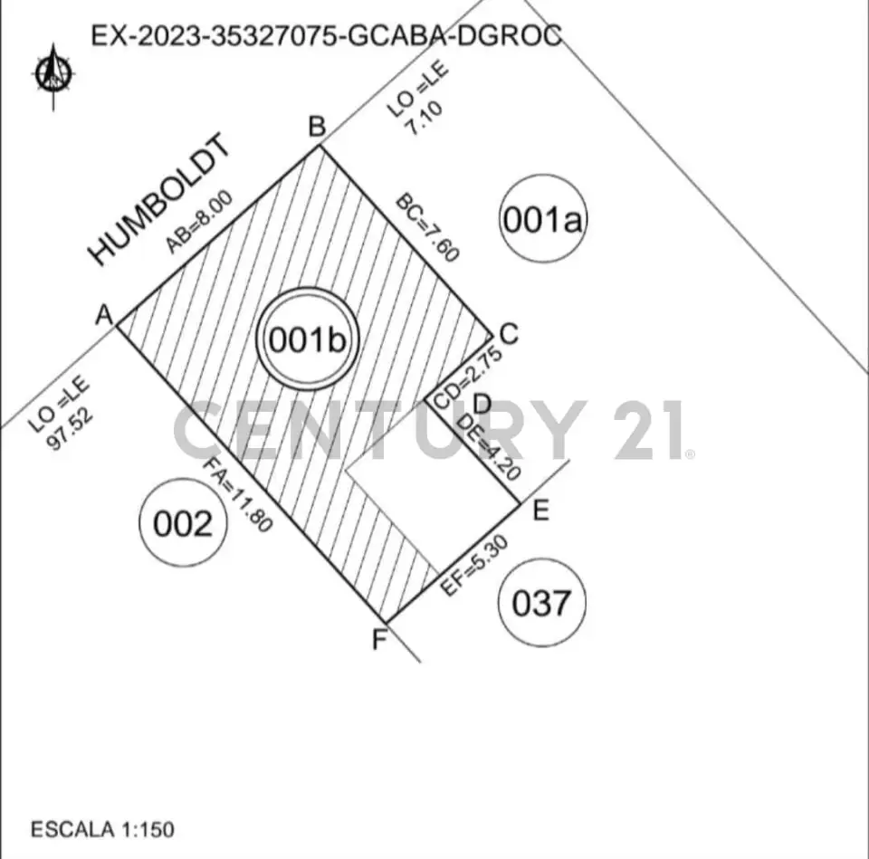 Lote de 166 m² en Villa Crespo, foto 2